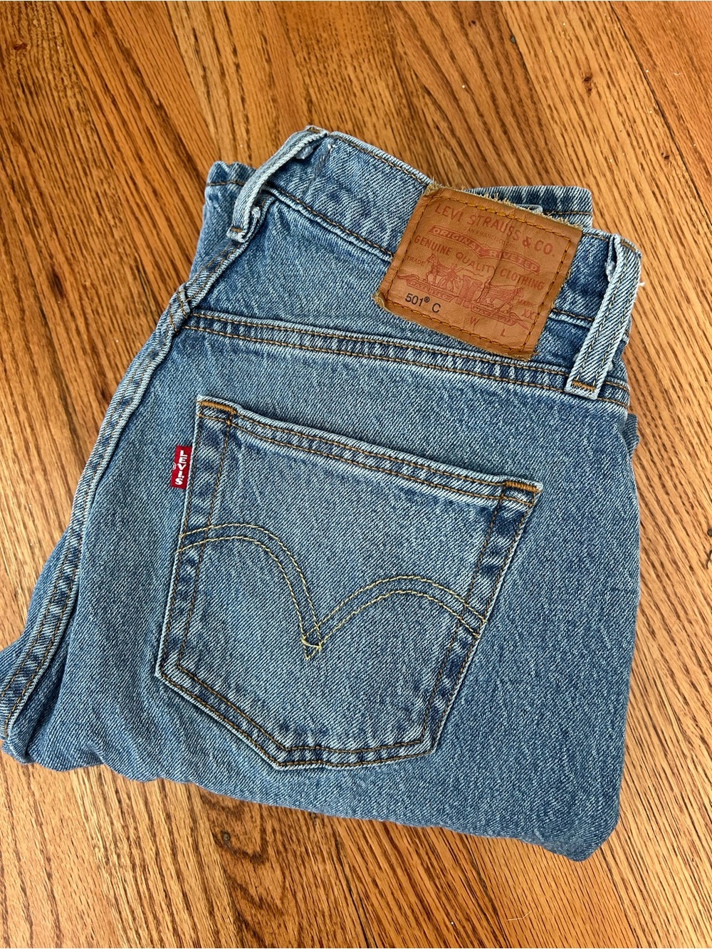Levi's 501® Women’s Classic Blue Denim Jeans